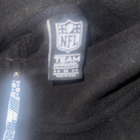 Men’s new Team NFL apparel  North Carolina Panthers vest size M medium - Picture 5 of 7